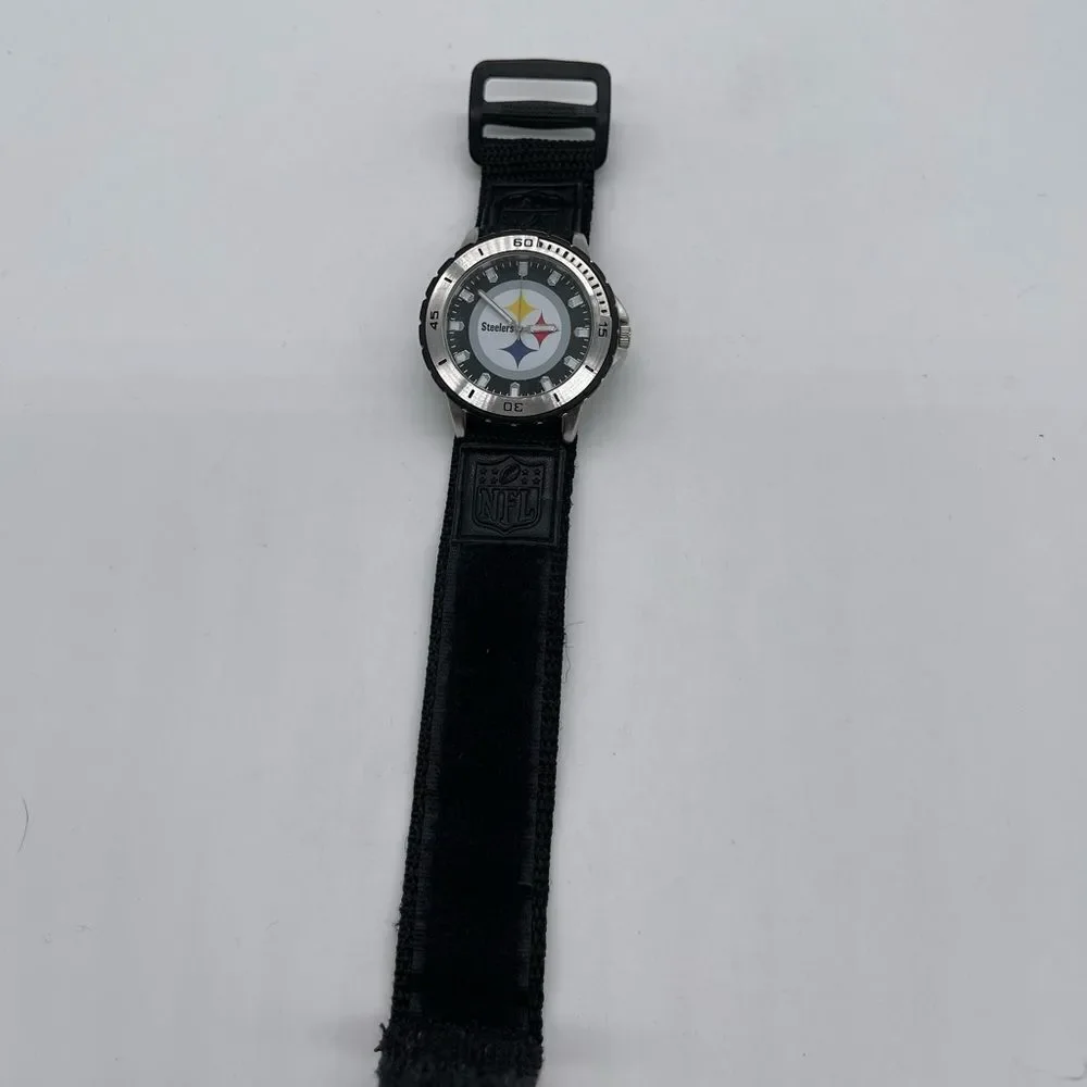 Pittsburgh Steelers Watch with Lighted Hour hand and minute hands